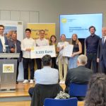 Die Mitglieder von Grafing Goes Green e.V. bei der Preisverleihung des Bürgerenergiepreises Oberbayern