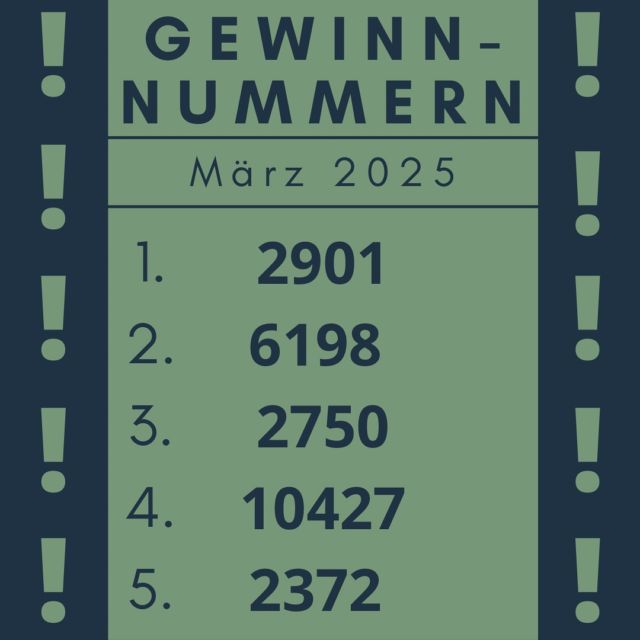 Die Gewinnzahlen des Monats März!🌱ACHTUNG: Der zuvor gepostete Beitrag enthielt einen Fehler. Wir haben den Inhalt überarbeitet und nun mit den richtigen Informationen hochgeladen. Vielen Dank für euer Verständnis!Wir bitten die Gewinner sich in den nächsten Tagen bei uns zu melden, damit die Gewinne übergeben werden können (Email: info@grafinggoesgreen.de; Instagram: grafing_goes_green). Ansonsonsten verfällt der Gewinn bei der nächsten Bekanntgabe leider.Herzlichen Glückwunsch!☺️#grafinggoesgreen #letsgogreen#dontWASTEtime